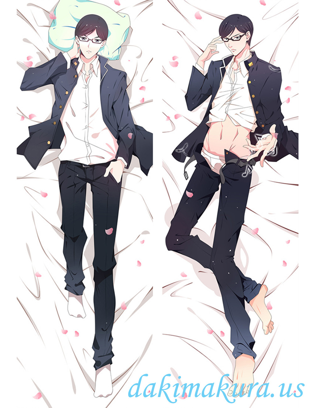 Sakamoto - Sakamoto desu ga Male Anime Dakimakura Japanese Hugging Body Pillow Cover